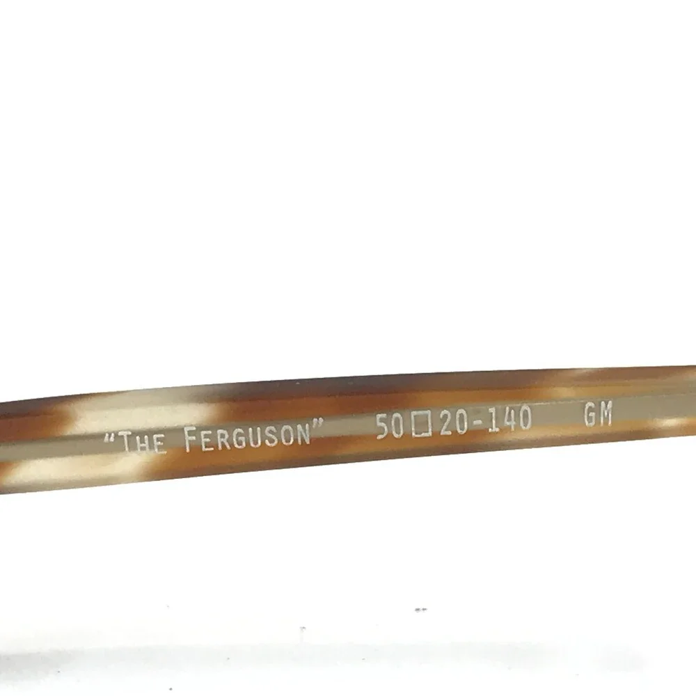 Penguin Eyeglasses Frames THE FERGUSON GM Gunmetal Blue Brown Square 50-20-140